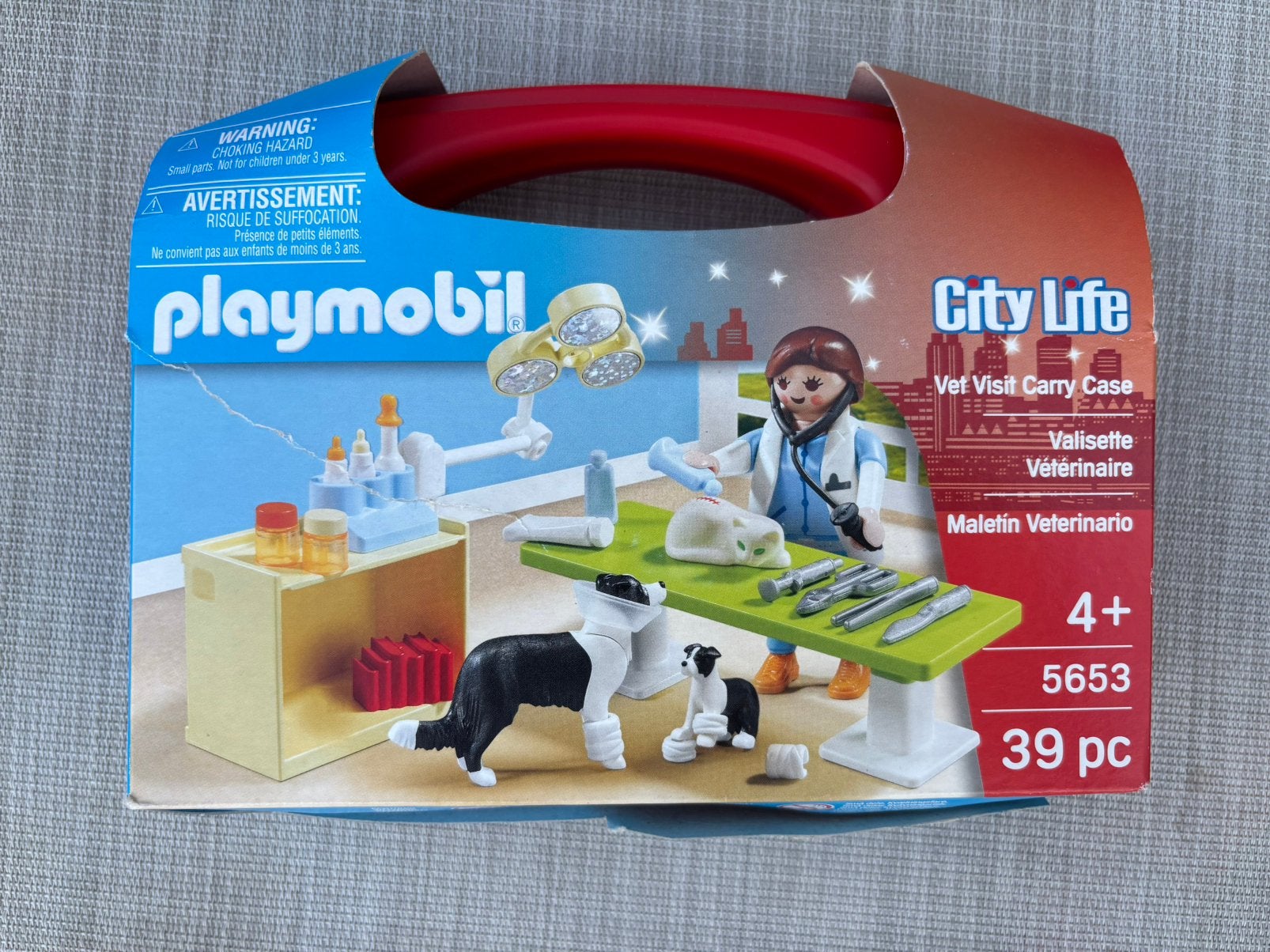 Playmobil City Life 5653: Dierenarts, Ophalen of Verzenden, Zo goed als nieuw, City life
