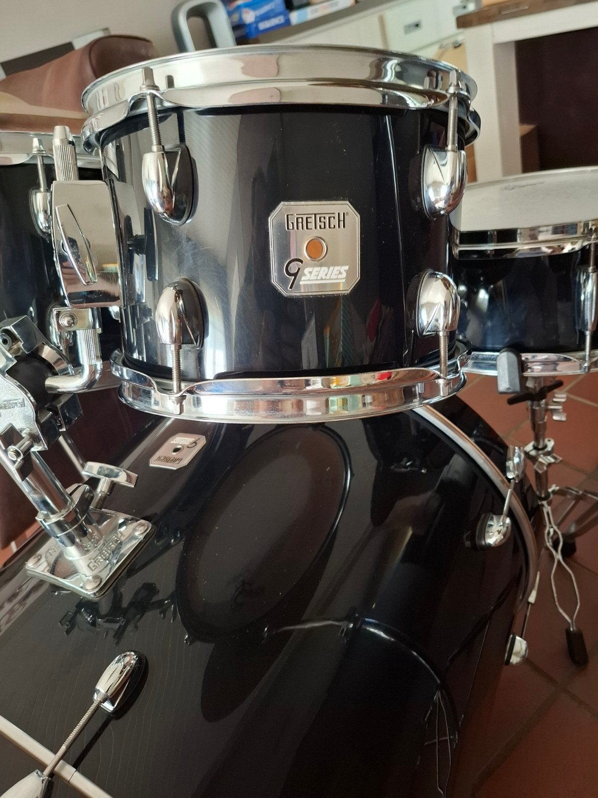 Gretsch G serie compleet drumstel in goede staat, Ophalen, Zo goed als nieuw, Drums of Percussie