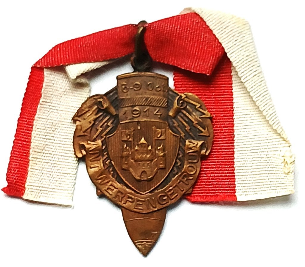 médaille anvers le 8-9 octobre 1914 capitulation rare, Enlèvement ou Envoi, Bronze