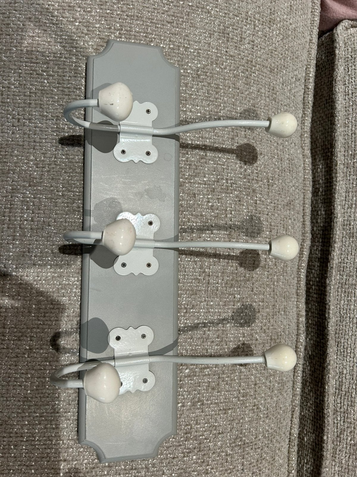 Patere gris clair, Maison & Meubles, Moins de 100 cm, Portemanteau mural, Enlèvement, Utilisé
