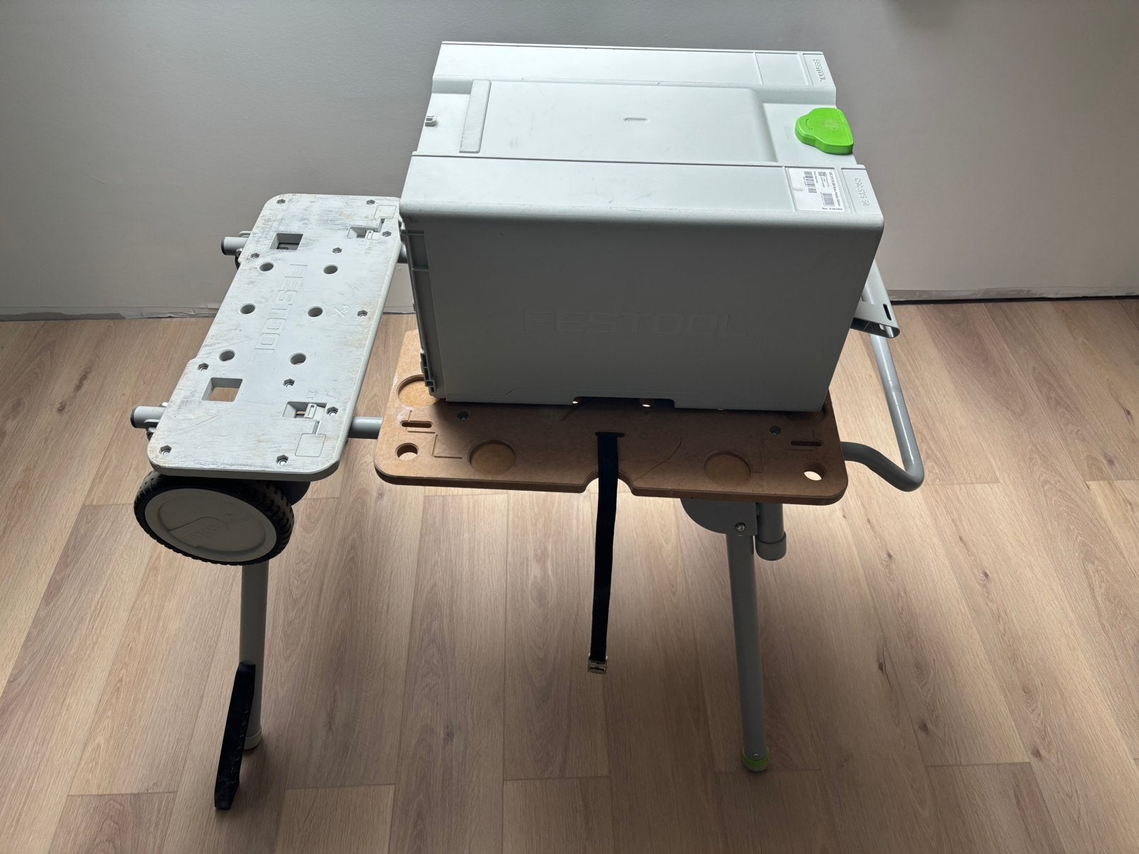 Festool CSC SYS 50, Ophalen, Gebruikt