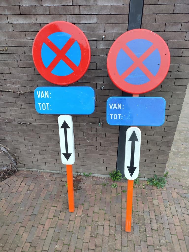 Parkeerborden, parkeerverbod, Doe-het-zelf en Bouw, Ophalen