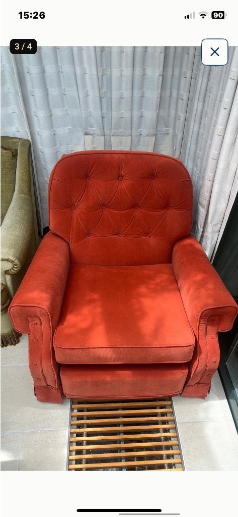 Fauteuil Relax, Moins de 75 cm, Comme neuf, Enlèvement, 50 à 75 cm