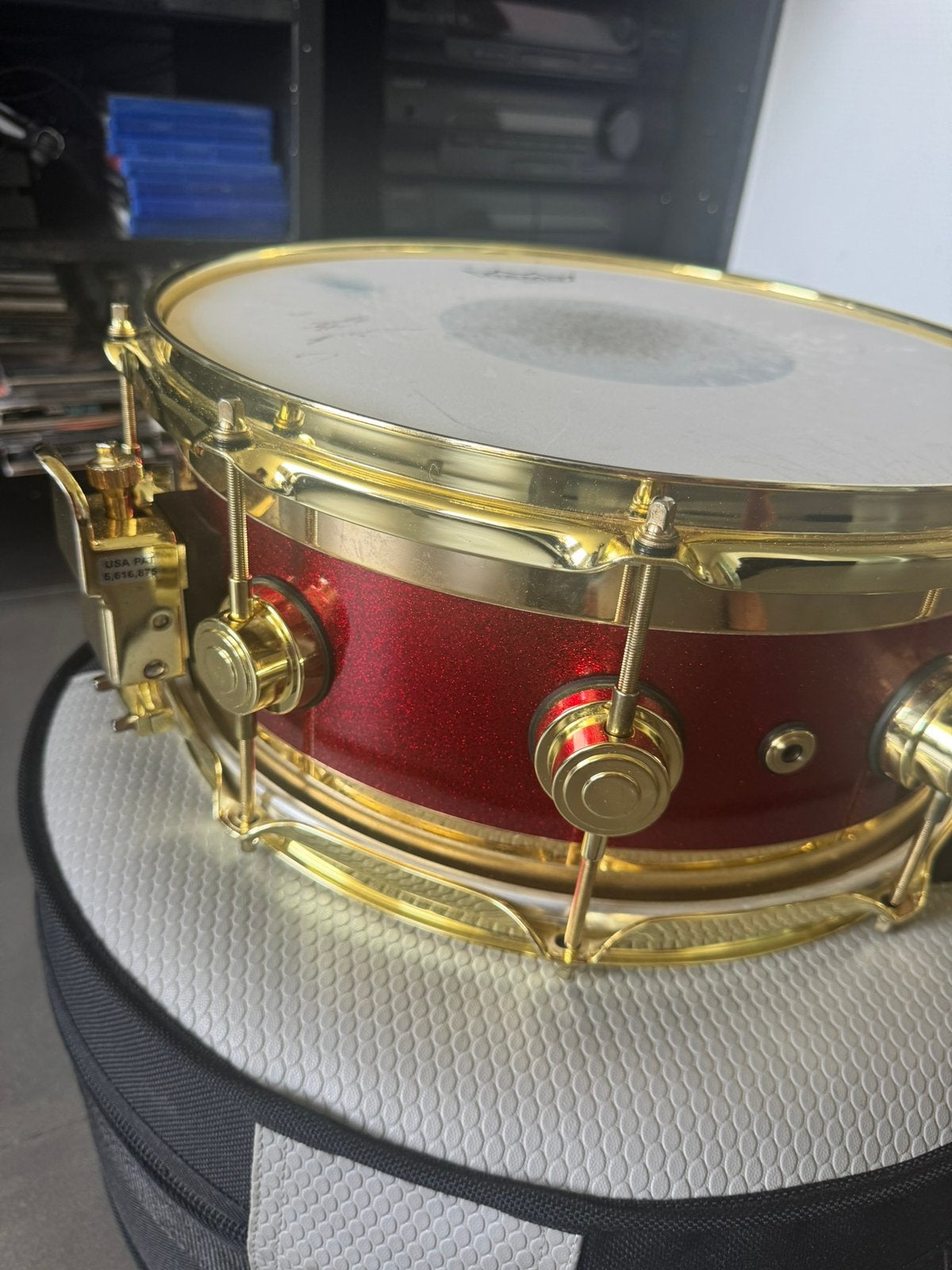 Dw collectors serie snaredrum edge Neil Peart Evolution, Ophalen, Zo goed als nieuw