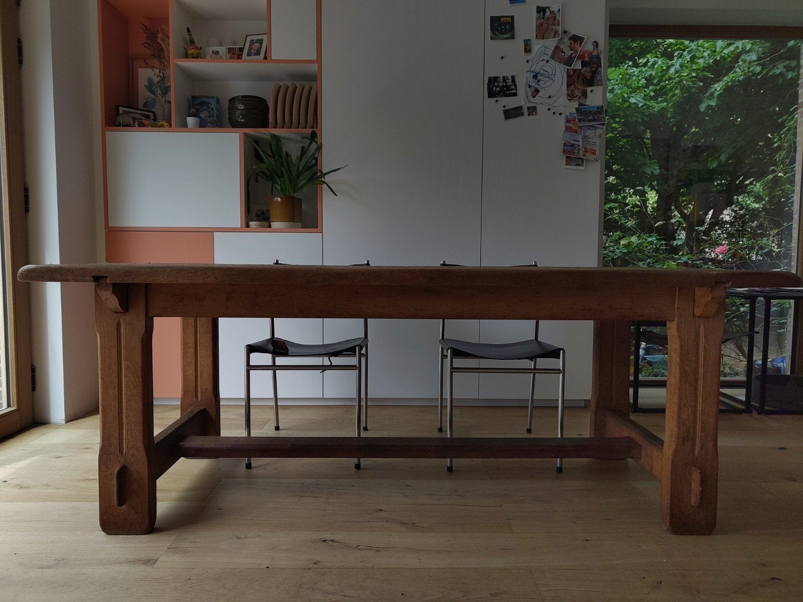 Prachtige vol eiken boerentafel - bieden va 395, Ophalen