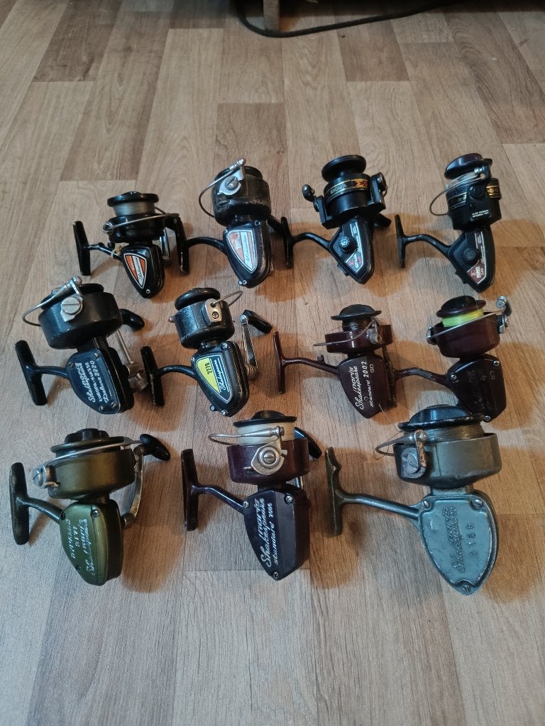 collection moulinets vintage Shakespeare, Sports nautiques & Bateaux, Pêche à la ligne | Général, Utilisé, Moulinet, Enlèvement ou Envoi