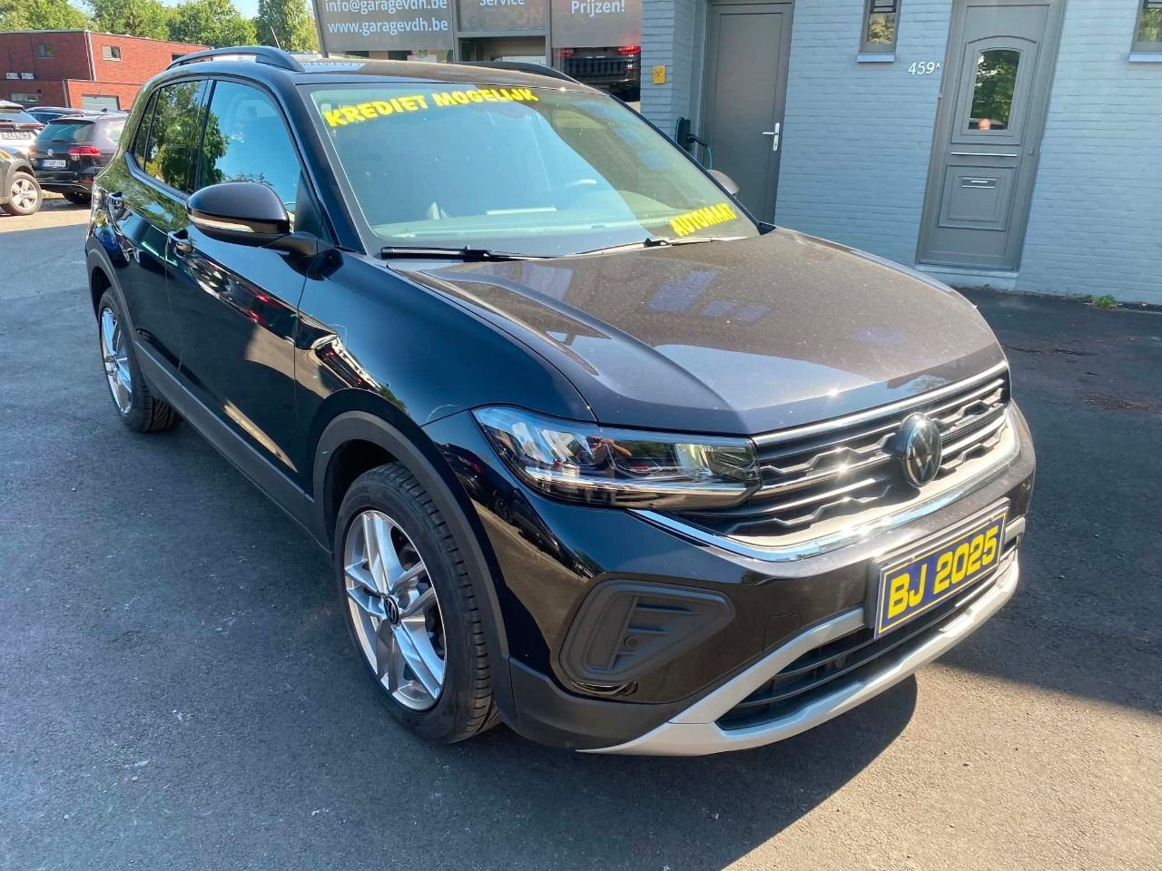 Volkswagen T-Cross 1.0 TSI 85 kW Life AUTOMAAT MET GARANTIE, Gebruikt, Euro 6, 116 pk, Zwart