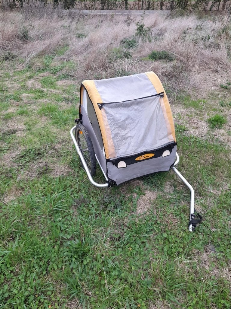 remorque vélo, Enlèvement, Utilisé, Remorque pour enfant, Btwin