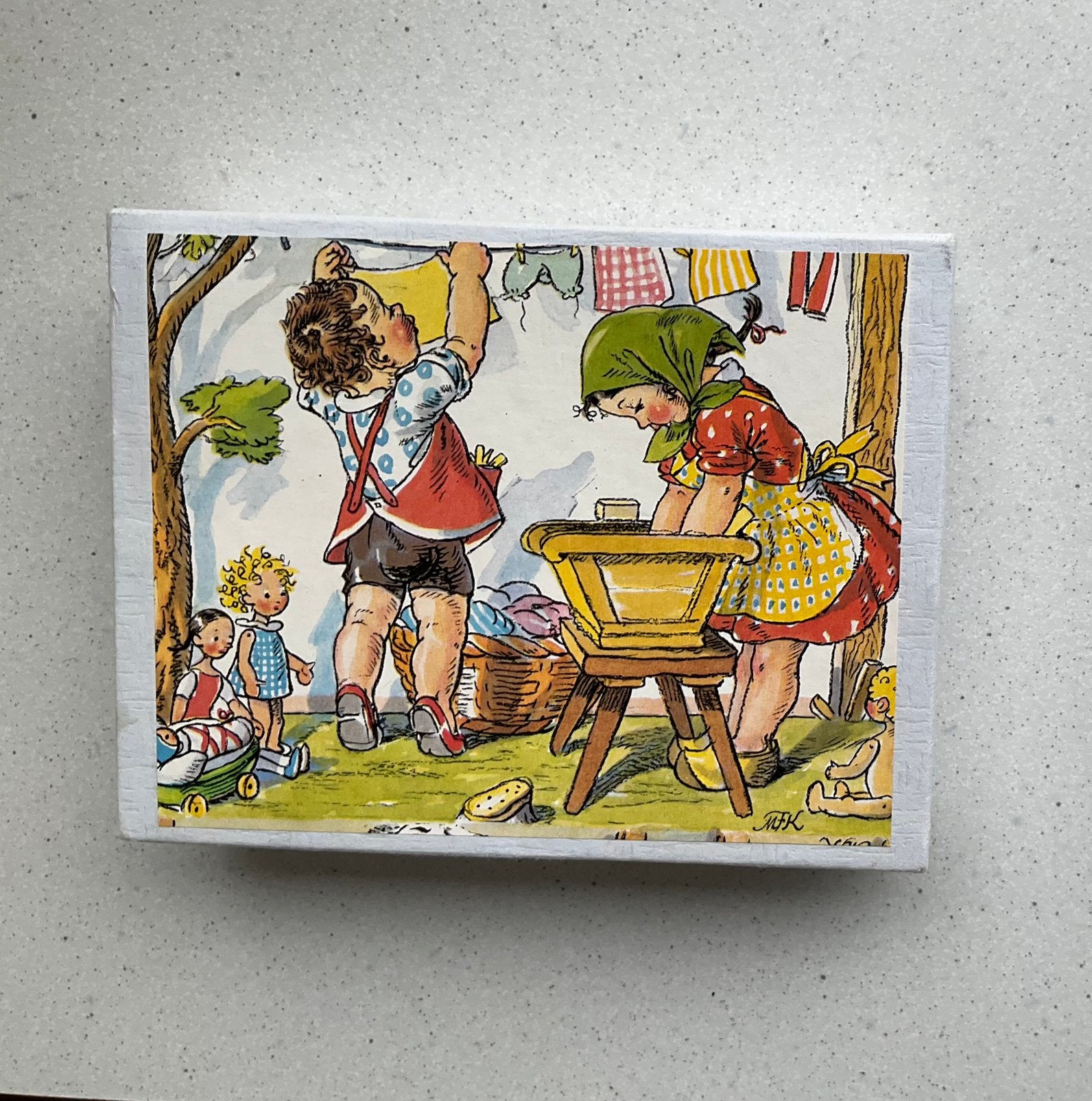Houten speelgoed, Kinderen en Baby's, Ophalen, Zo goed als nieuw