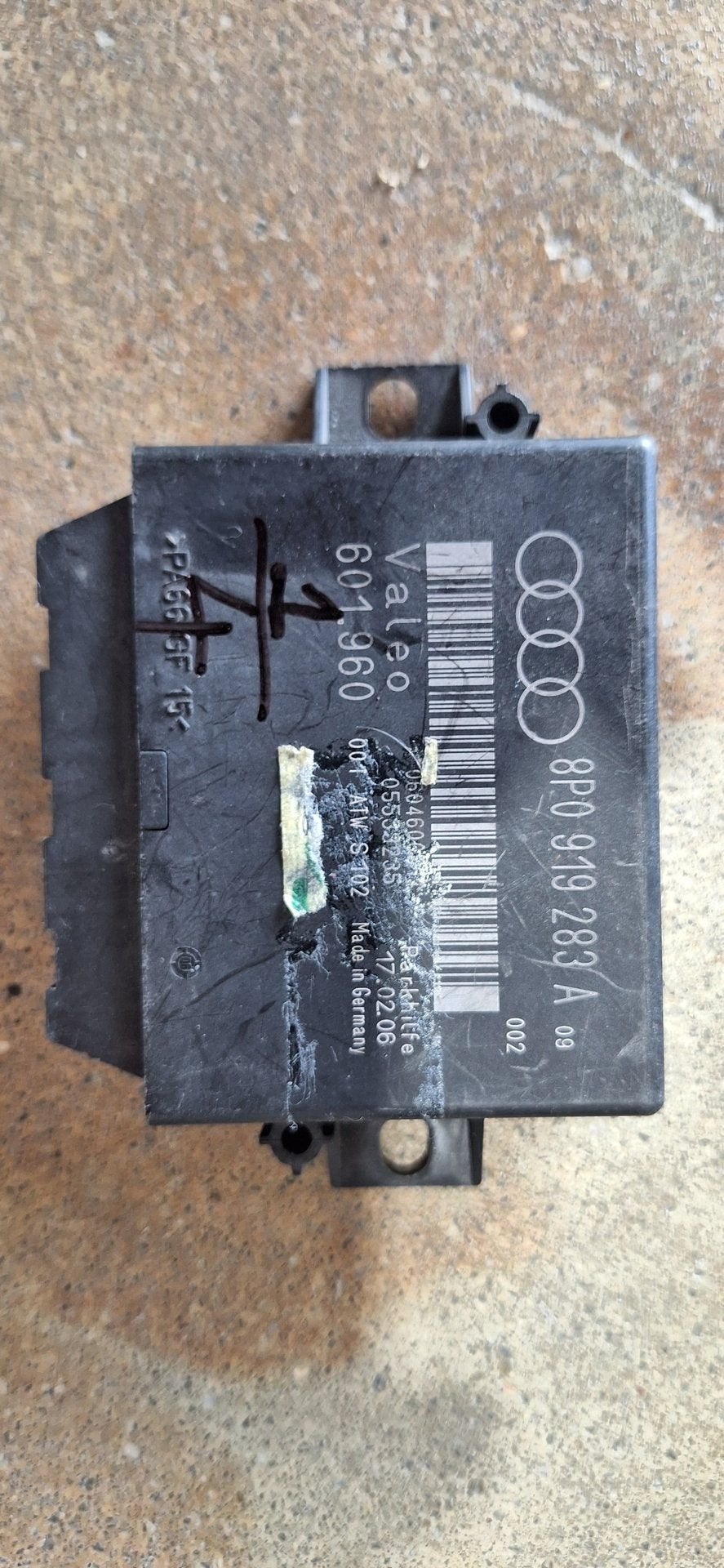 Audi A3 8P Parkeerhulp PDC Stuurapparaat Module 8P0919283A, -, Audi, Utilisé, -