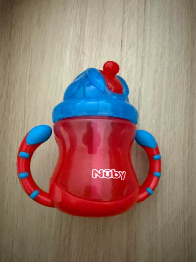 Nuby drinkbeker, Ophalen of Verzenden, Zo goed als nieuw