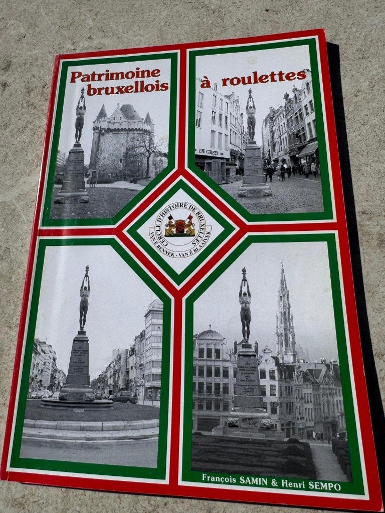 Patrimoine bruxellois à roulettes (Samin et Sempo), Livres, Art & Culture | Architecture, Enlèvement ou Envoi, Comme neuf, François Samin et Henri Sempo