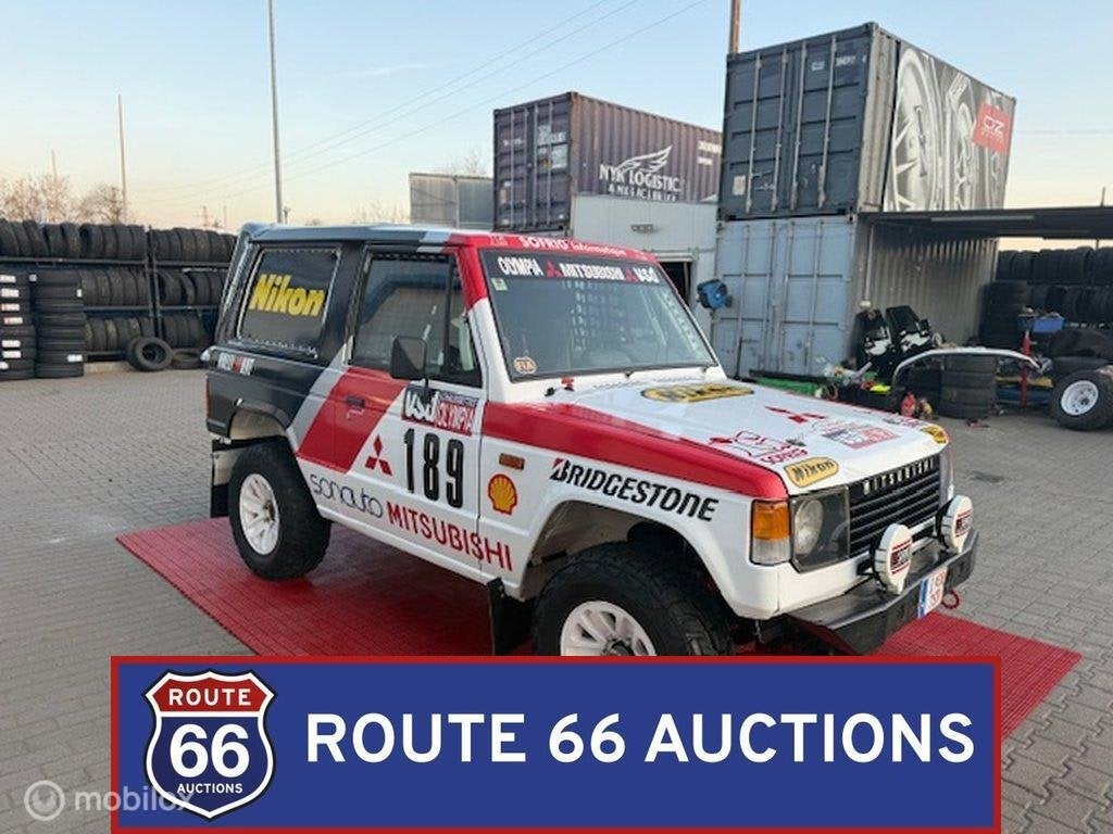 Mitsubishi Pajero Dakar | 1989 | Route 66 Auctions, Autos, Achat, Entreprise, Boîte manuelle, Autre carrosserie