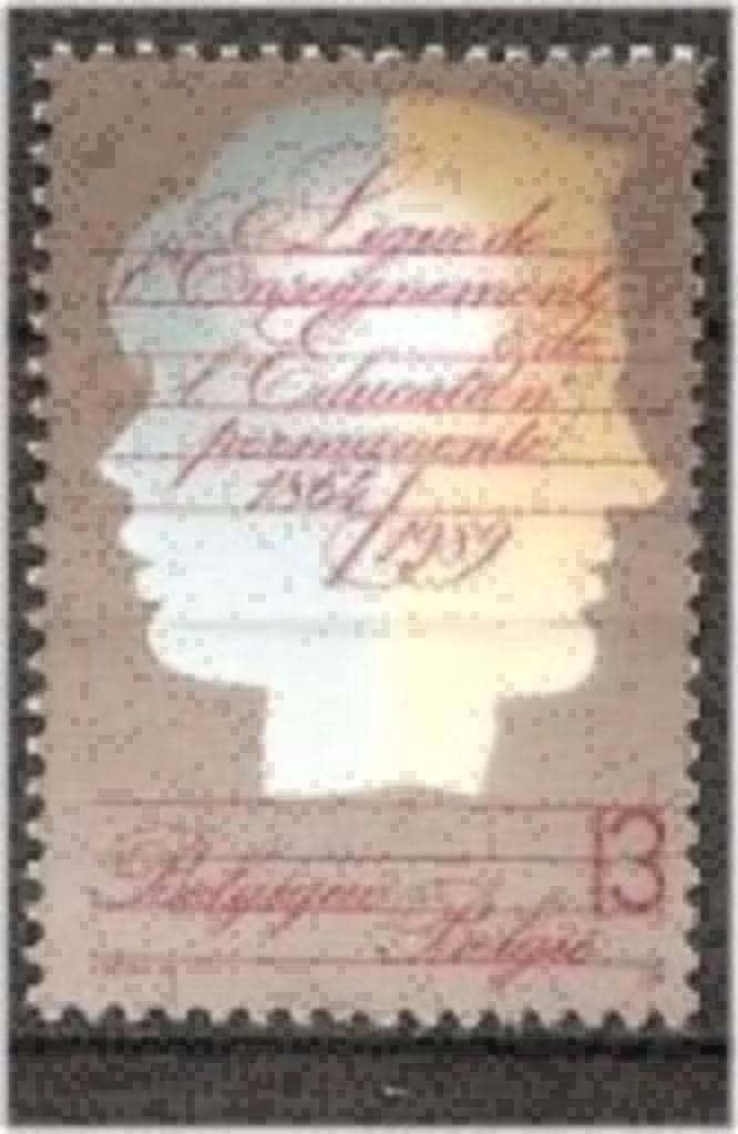 Belgique 1989 - Yvert/OBP 2337 - Ligue d'Enseigment (PF), Envoi, Non oblitéré, Neuf