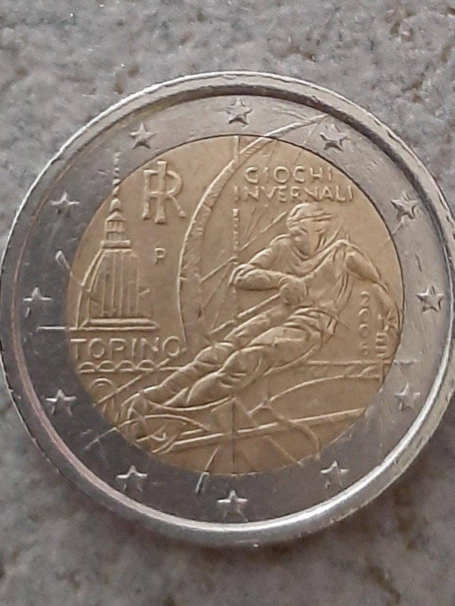 2 eur Olympische spelen, Ophalen