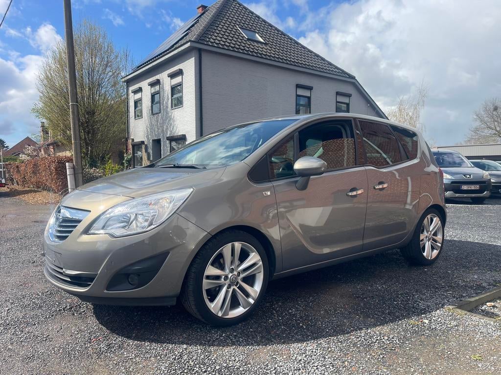 Opel Meriva 1.4Benzine,Turbo Cosmo,Leder,Gps,Sensoren,Cruise, Auto's, Euro 5, Monovolume, 139 g/km, 4 cilinders