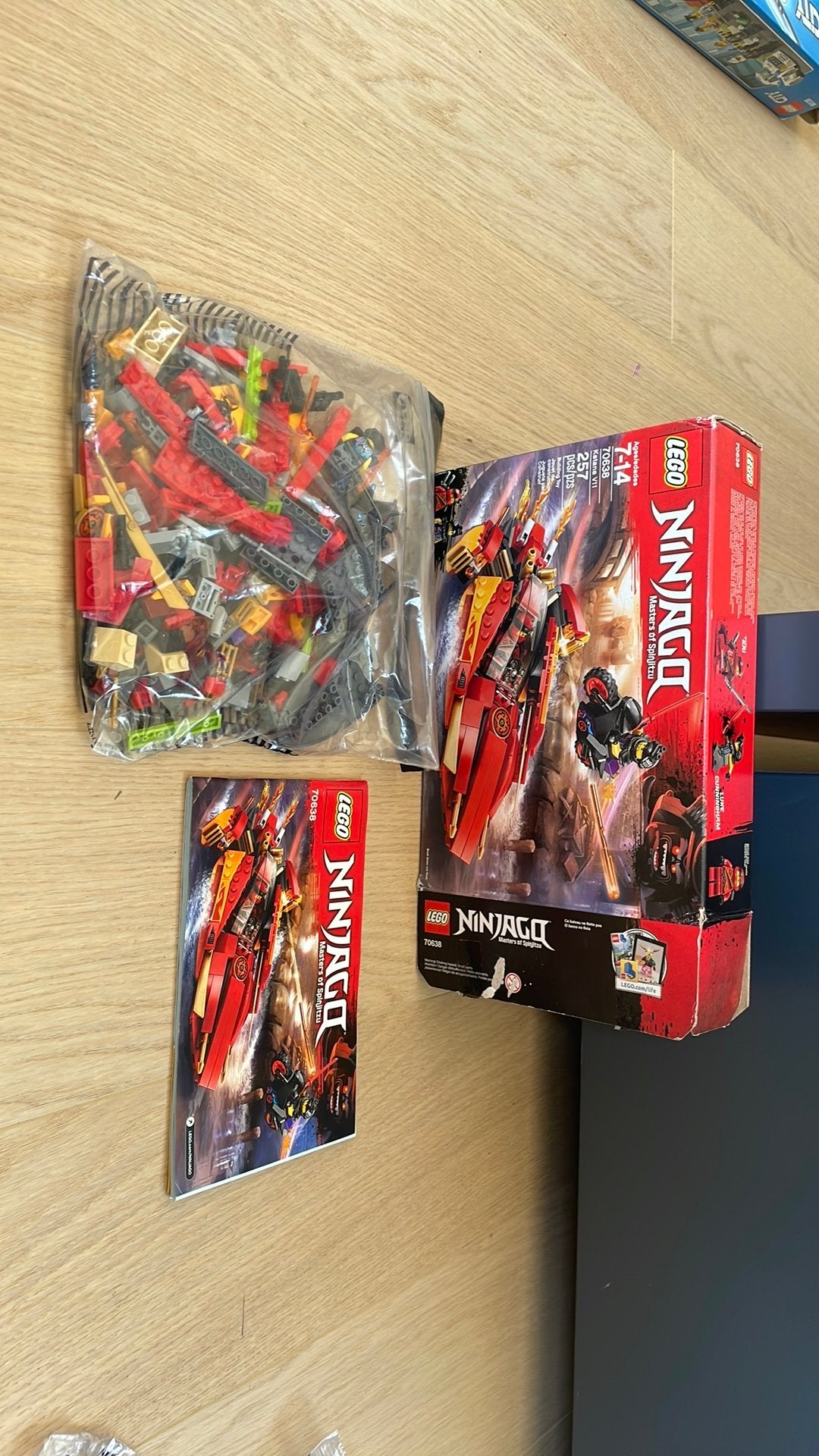 Lego ninjago katana V11 70638, Lego, Ophalen of Verzenden, Zo goed als nieuw, Ninjago