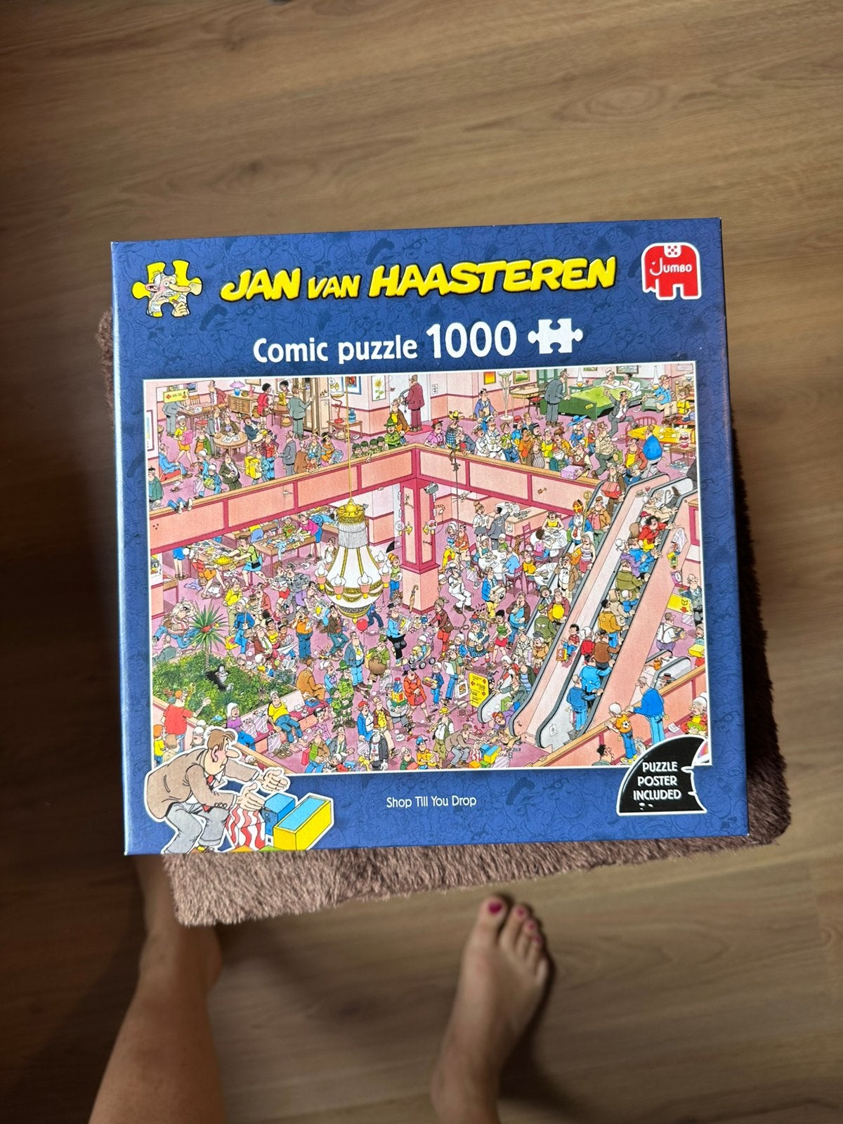Jan Van Haasteren puzzel JVH - 1000stuks, Enlèvement, Comme neuf