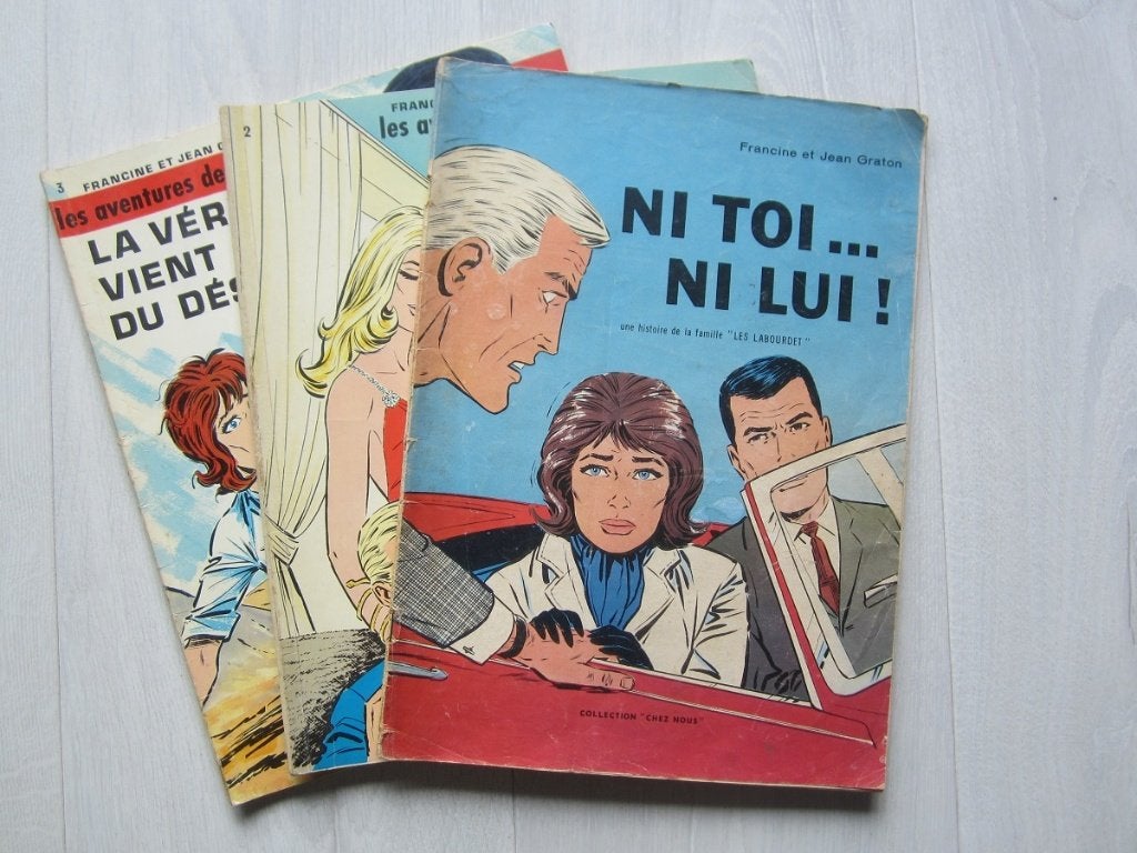 Les Labourdet - Série complète du Lombard (T1, 2, 3) en E.O., Livres, Série complète ou Série, Enlèvement ou Envoi, Utilisé, Francine & Jean Graton