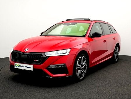 Skoda Octavia Combi RS PHEV SW RS PHEV 1.4 TSI RS DSG, Autos, Rouge, Achat, 27 g/km, Automatique