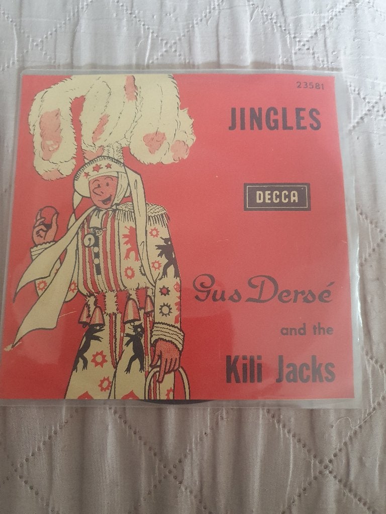Gus Derse And The Kili Jacks – Doo-Doo-Doo / Jingles, CD & DVD, Enlèvement ou Envoi, 7 inch, Comme neuf, EP
