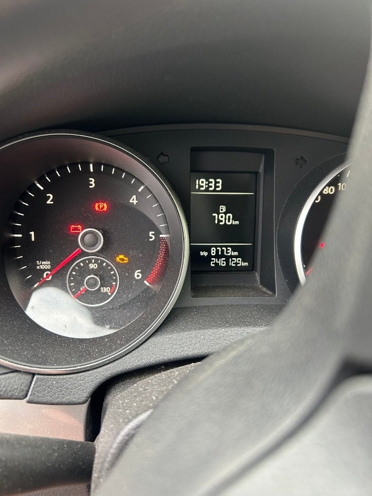 Volkswagen Golf TDI 2012 Diesel (Euro 5), 247 000 km's, Auto's, Voorwielaandrijving, Stof, Zwart, 4 cilinders