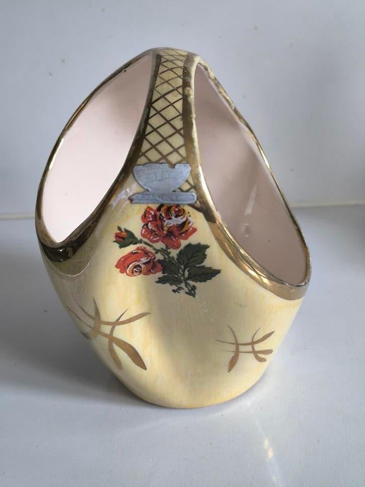 Mandje, Laeken porselein, Ophalen of Verzenden