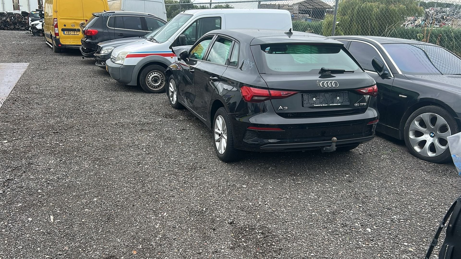Audi A3 Sportback 8Y Zwart Onderdelen – Plaatwerk, Achterzij, -, Audi, Utilisé, -