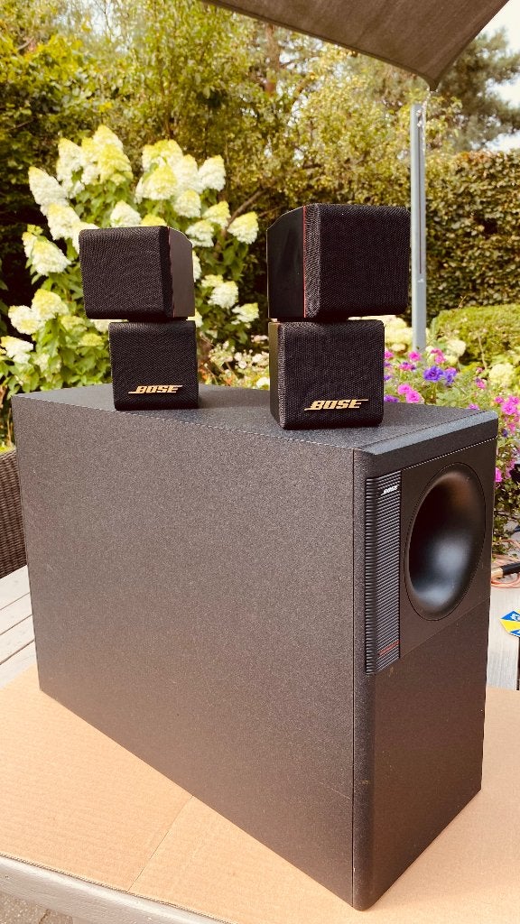 Bose Acoustimass 5 Series II luidsprekers, Ophalen, Gebruikt, Speakerset, 60 tot 120 watt