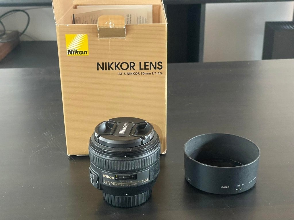 Nikon AF-S NIKKOR 50mm f/1.4G als nieuw, Ophalen, Nikon, Zo goed als nieuw, Nikon F-mount