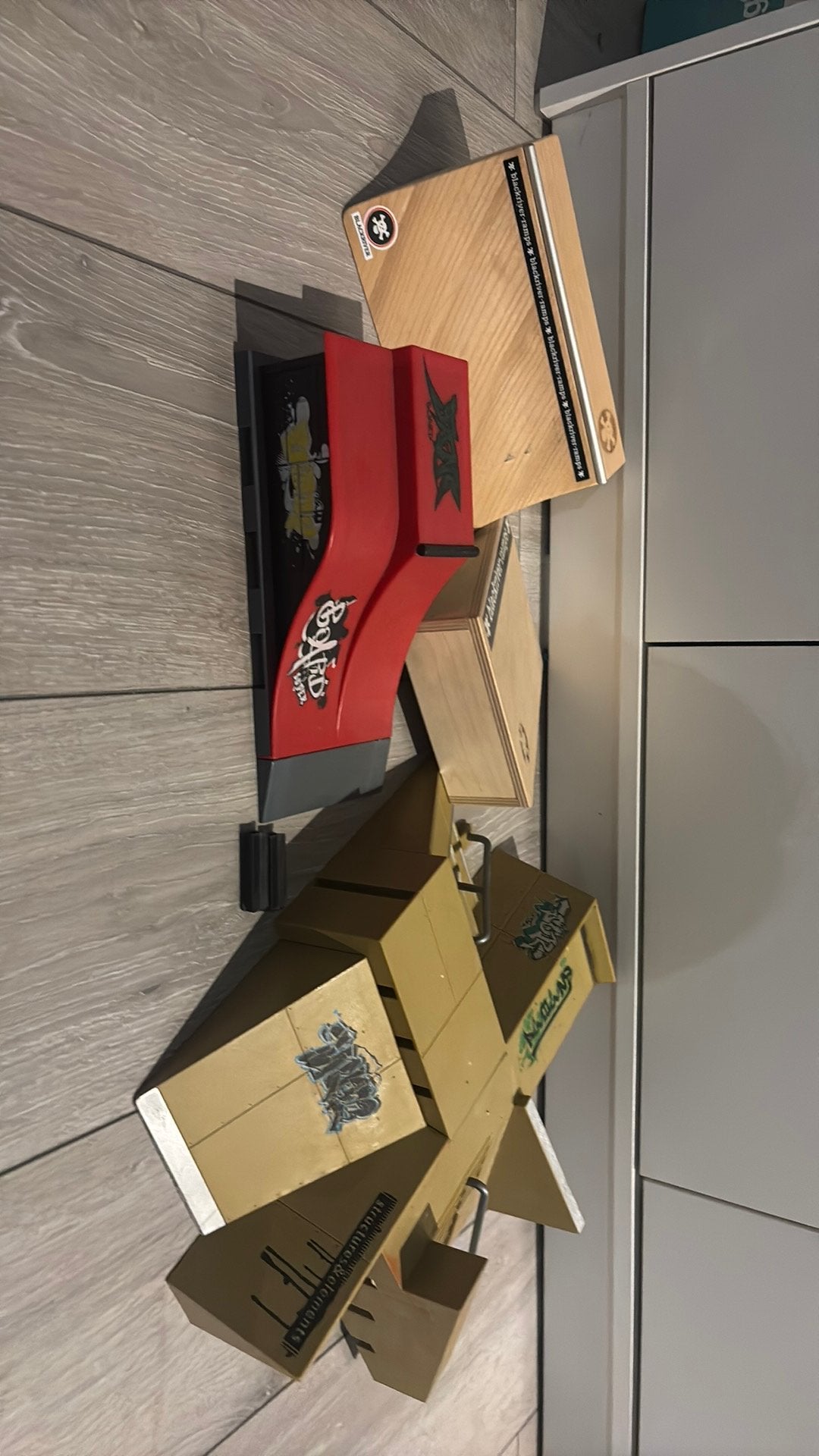 Fingerboard park, Ophalen, Zo goed als nieuw