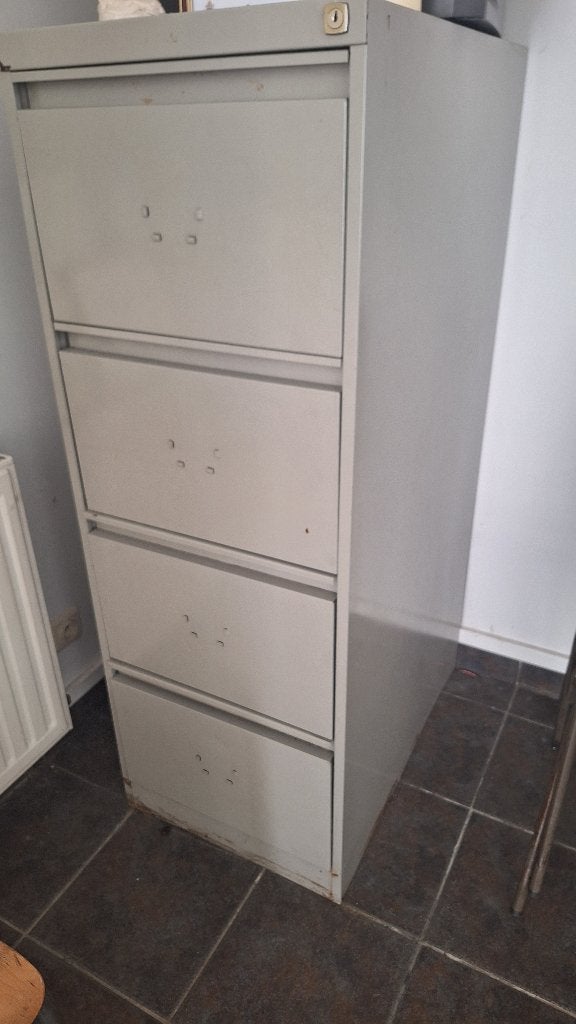 Armoire Classeur à 4 Tiroirs, Huis en Inrichting, Kasten | Roldeurkasten en Archiefkasten, Gebruikt, 100 tot 150 cm, Minder dan 50 cm