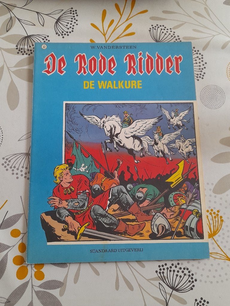 De rode ridder nr 63 "De Walkure "eerste druk 1974, Ophalen of Verzenden, Zo goed als nieuw