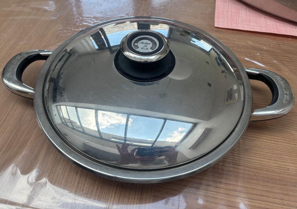 Casserole Philippe le croix, Enlèvement, Comme neuf, Inox, Casserole, Bidon ou Boîte
