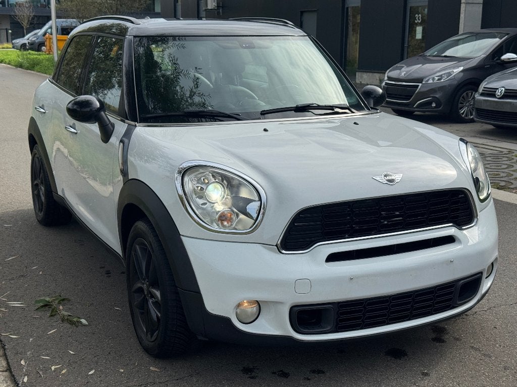 MINI COOPER SD COUNTRYMAN - Automaat/Met keuring, Zwart, Xenon verlichting, Wit, Leder