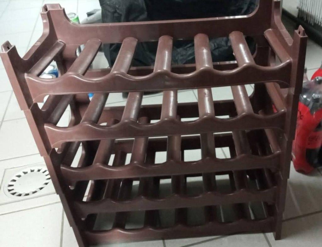 5 Rangements bouteilles ., Enlèvement, Utilisé, Synthétique, 25 bouteilles ou plus