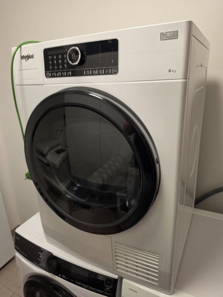 Whirlpool Warmtepompdroogkast (STU 83E EU), Ophalen, Gebruikt, 8 tot 10 kg, Condens