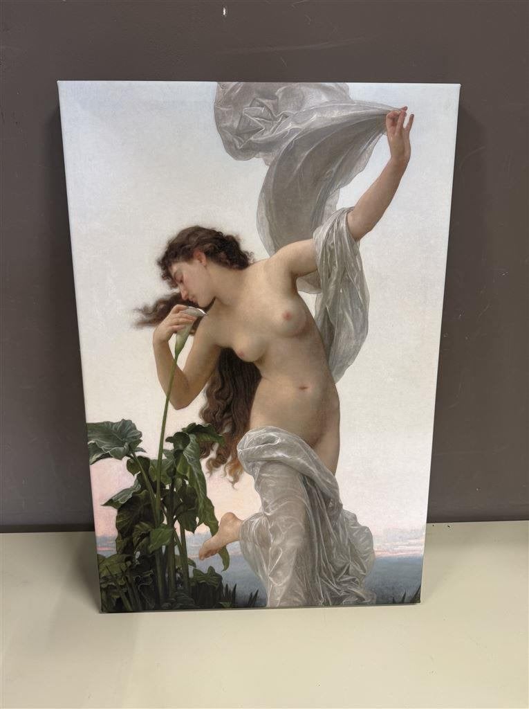 William Adolphe Bouguereau Laurore Canvas print, Verzamelen, Posters, Ophalen of Verzenden, Zo goed als nieuw