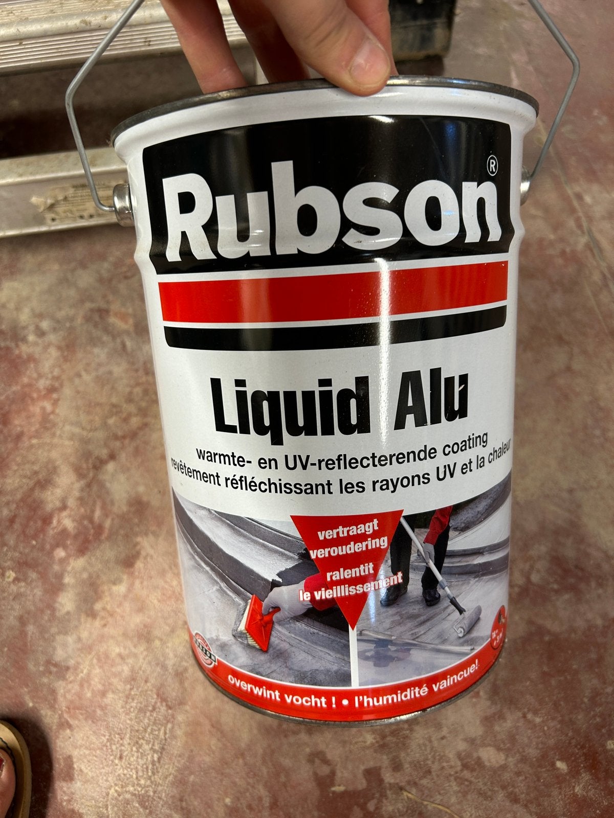 Rubson liquid alu NIEUW, Doe-het-zelf en Bouw, Ophalen, Nieuw