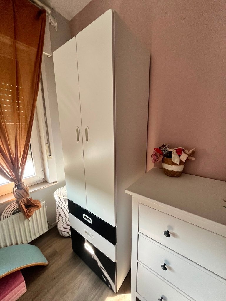 Kledingkast kind Ikea, Ophalen, Gebruikt, 50 tot 100 cm, Met lade(s)