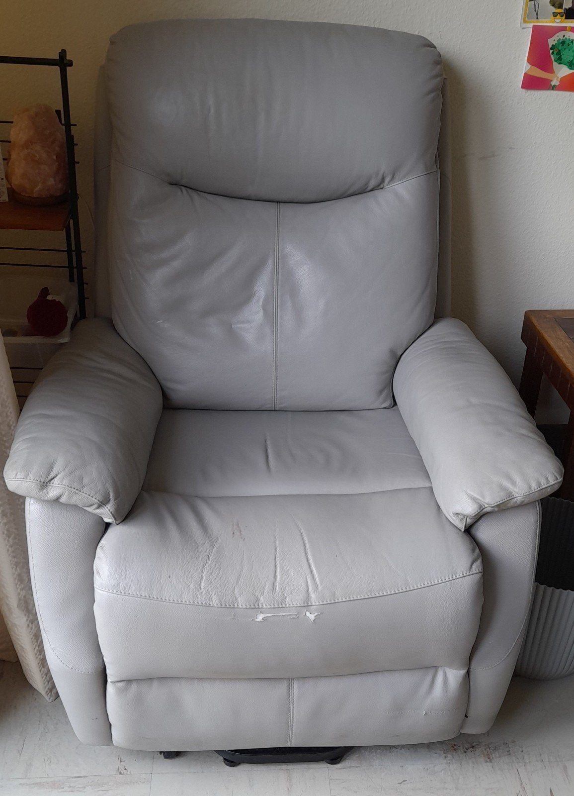 Fauteuil relax RONNY électrique releveur, Enlèvement, Utilisé, Cuir