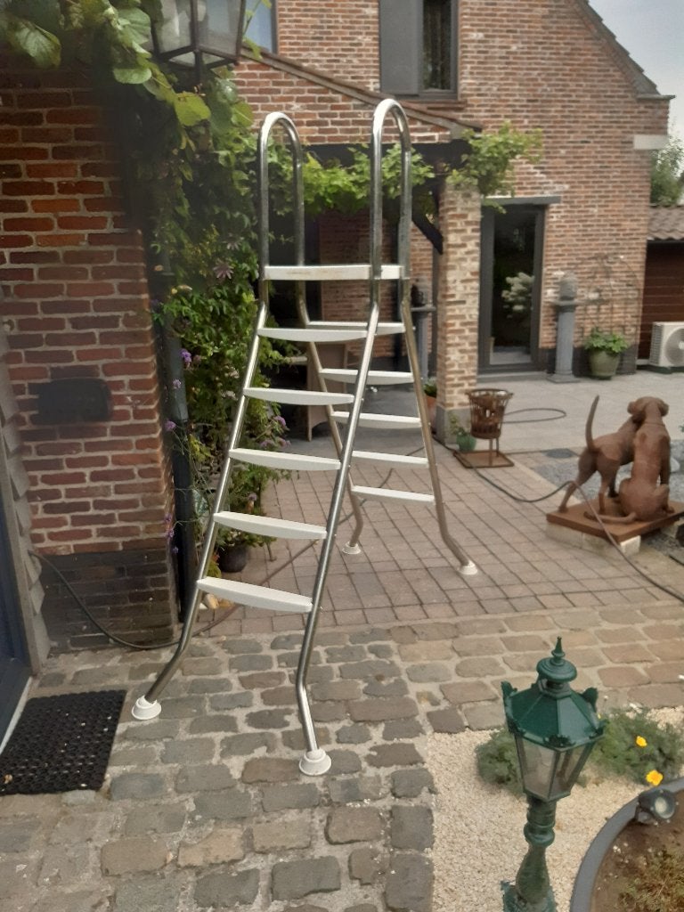 zwembadtrap, Ophalen, Zo goed als nieuw, Ladder