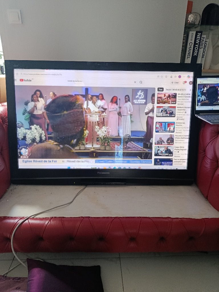TV panasonic 50 pouces, Audio, Tv en Foto, Televisies, Gebruikt, Panasonic, Ophalen of Verzenden, 100 cm of meer