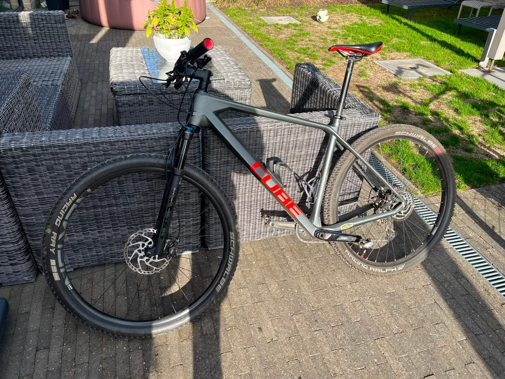 Mountainbike Cube reaction C:22 race grey/red 2022 (XL), Fietsen en Brommers, Gebruikt, Hardtail, Heren, 49 tot 53 cm