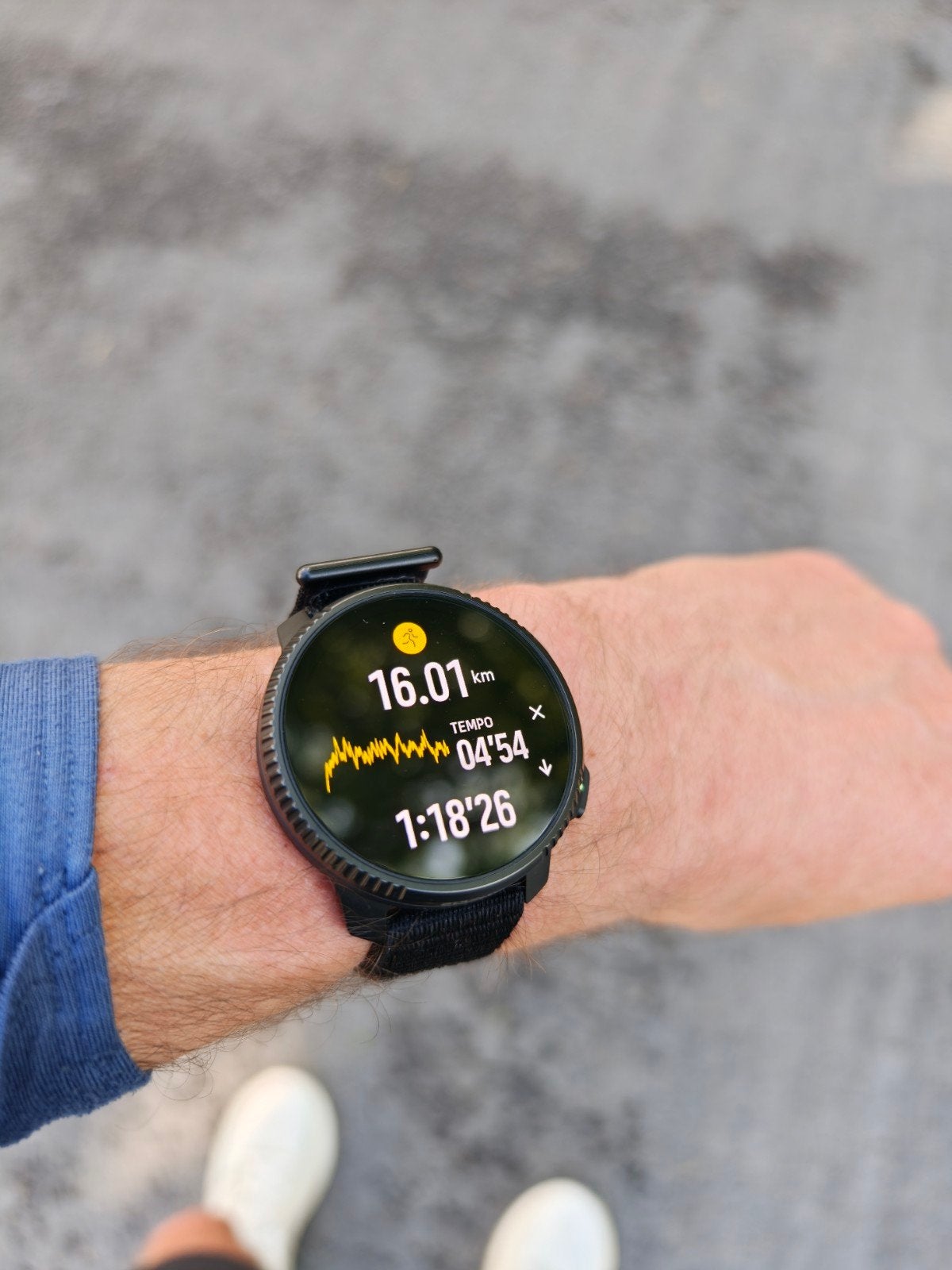 Suunto vertical 2 titanium, Ophalen