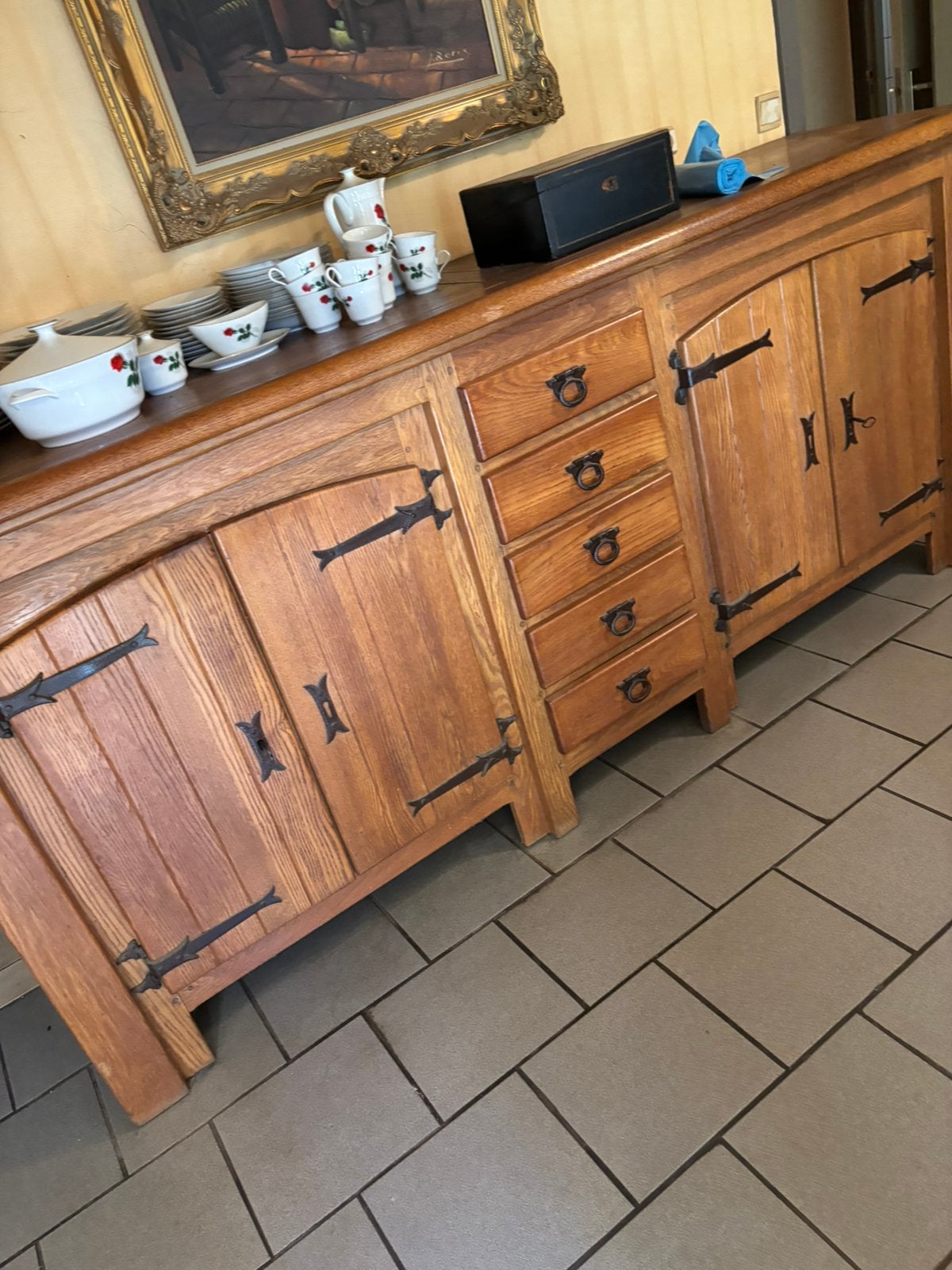 Buffet kast, Ophalen, Gebruikt