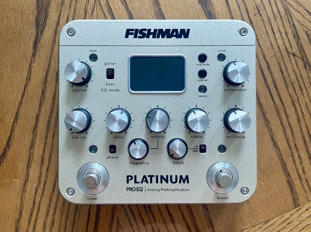 Préampli Analogique Fishman Platinum, Enlèvement, Comme neuf, Autres types