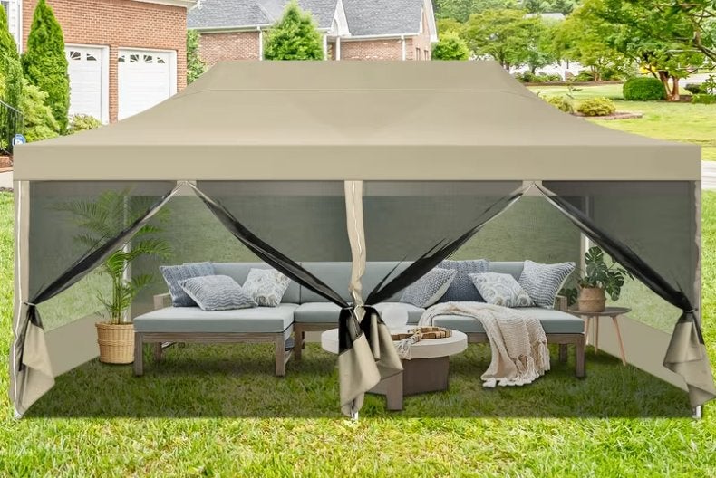 easy-up tent 6x3meter, nieuw in doos, Neuf, Tente de réception, Pliable, Moins de 4 mètres