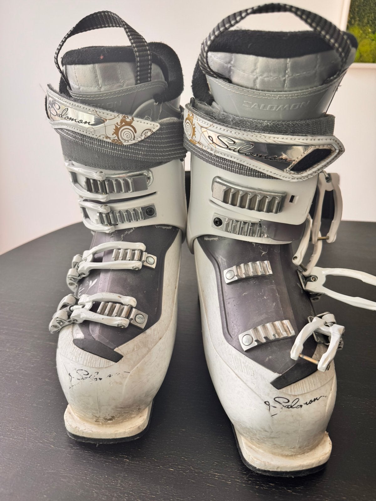 Skibitten Salomon dames maat 25, Sport en Fitness, Skiën en Langlaufen, Ophalen, Gebruikt, Schoenen, Salomon
