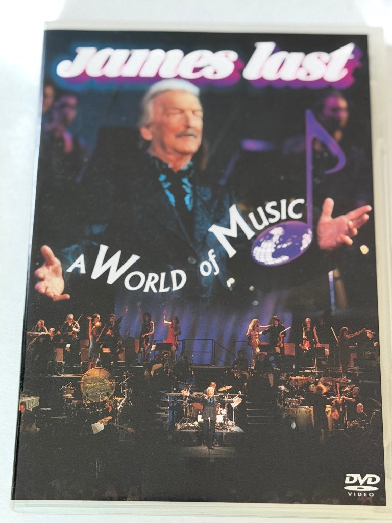 James Last – A World Of Music (DVD), Alle leeftijden, Ophalen of Verzenden, Gebruikt, Concert